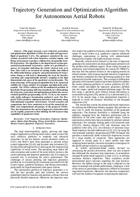 Fast Algorithm Autonomous Robot-க்கான படிம முடிவு