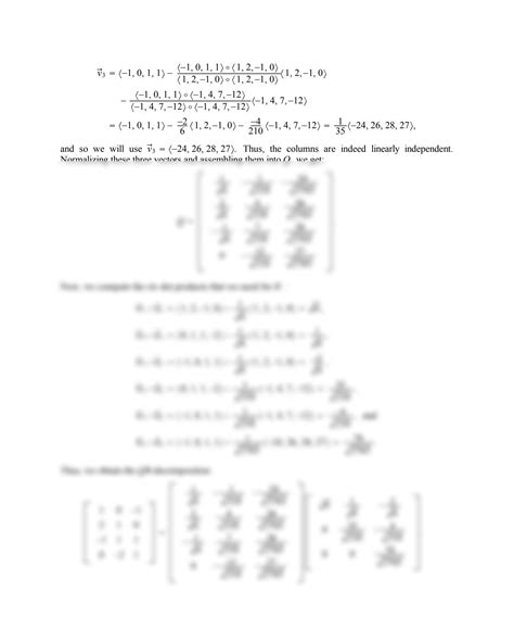 Toradh íomhá ar QR Decomposition Method