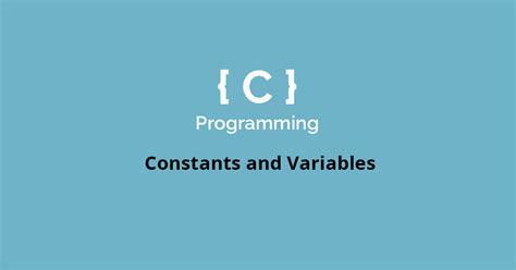 Afbeeldingsresultaten voor Variables Constants and Program
