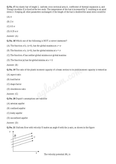 Image result for Gate Practice Test Questions