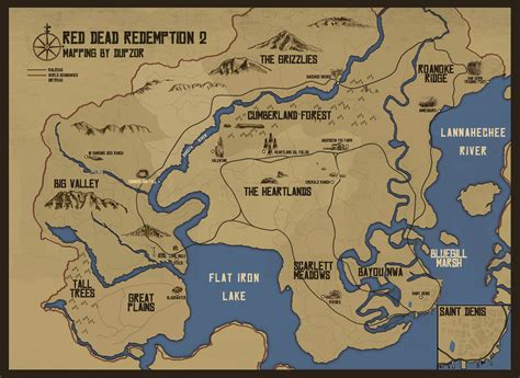 Red Dead Redemption 2 Map Interactive に対する画像結果