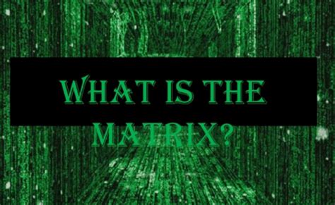 Afbeeldingsresultaten voor Matrix Is