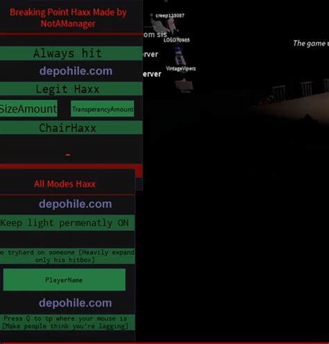 Toradh íomhá ar Roblox Breaking Point Hack Script