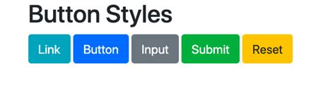 Image result for Bootstrap Button Colors
