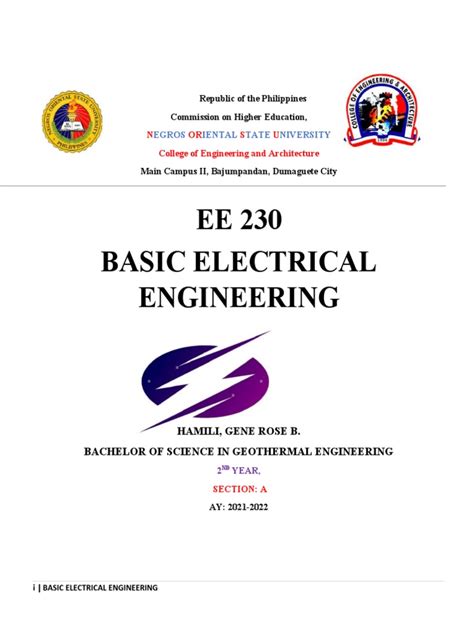 Basic Electrical Engineering Cute Cover Page に対する画像結果