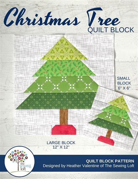 Image result for Christmas Tree Quilt Block Pattern