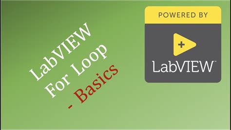 Image result for For Loop Row by Row LabVIEW