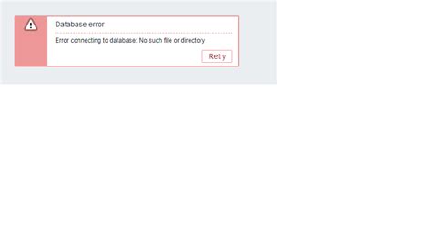 Image result for Zabbix Database Error