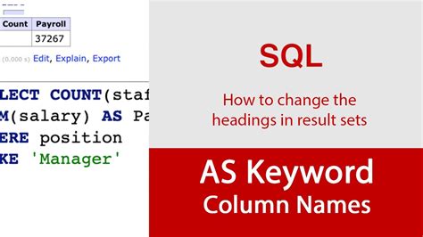 Important Key Words in SQL ಗಾಗಿ ಇಮೇಜ್ ಫಲಿತಾಂಶ