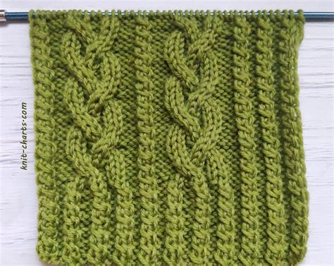 Image result for Knitted Cable Stich Free Pattern
