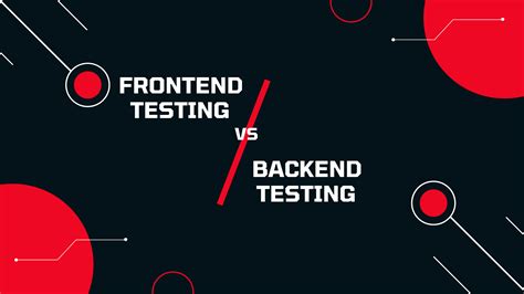 Image result for Different Forms of Front End Testing and Back End Testing