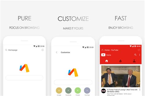 Toradh íomhá ar Via Android Browser