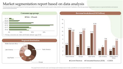 Afbeeldingsresultaten voor Example of Market Segmentation Report