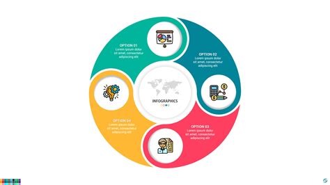 Circle Process Inforgraphic Free PowerPoint-साठीचा प्रतिमा निकाल