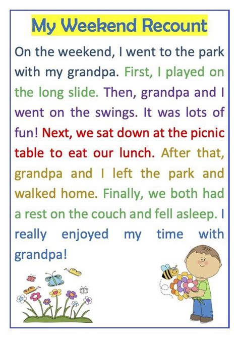 Toradh íomhá ar Recount Essay Example