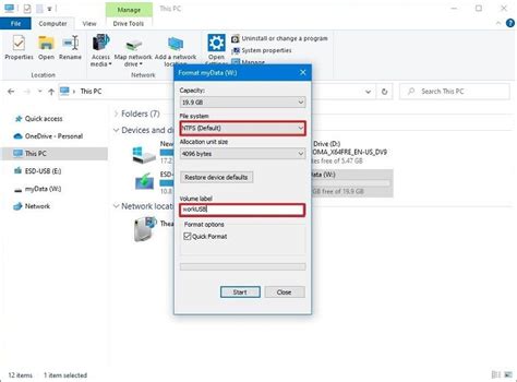 Toradh íomhá ar USB Open Explorer