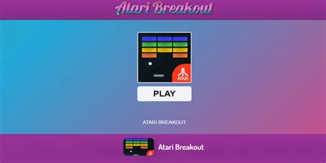 Image result for Atari Breakout Game