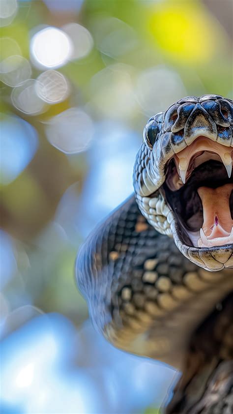 Toradh íomhá ar Angry Python Snake Eyes