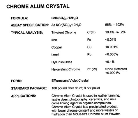 Image result for Chrome Alum Process Short Notes