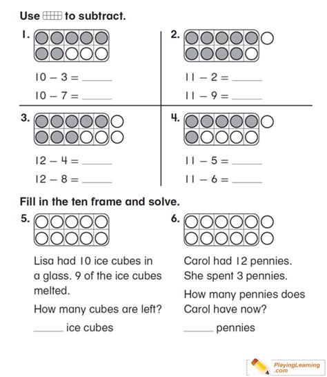 Image result for First Grade Subtraction