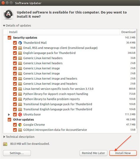 Ubuntu Update App に対する画像結果