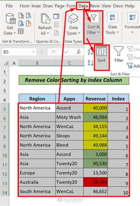 Image result for Excel Sort by Color