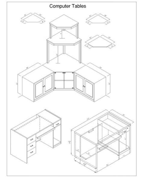 L Computer Table Design に対する画像結果