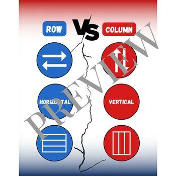 Image result for Column Row
