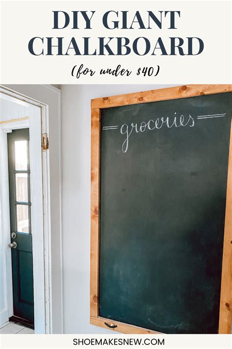 How to Make a Chalkboard DIY に対する画像結果