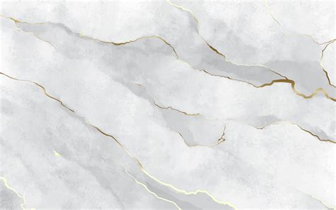 White Stone Marble Texture with Golden Strokes 1313956 Vector Art at ...