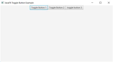 Image result for Example of JavaFX Toggle Switch