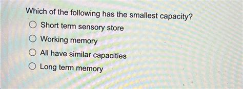 Image result for Capacity of Short-Term Memory
