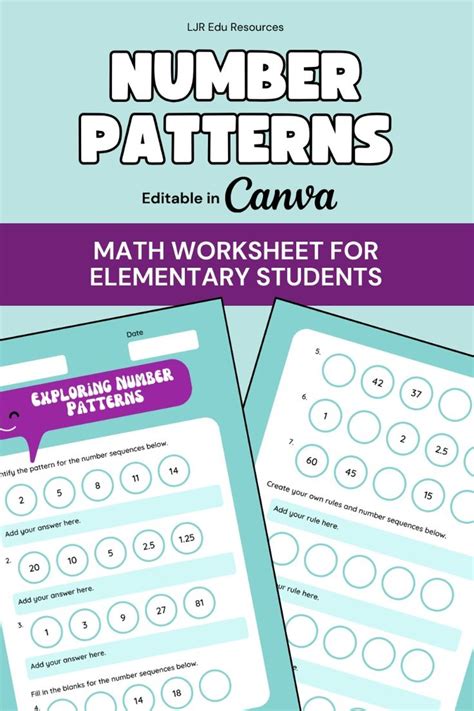G5 Math Worksheet Pattern に対する画像結果
