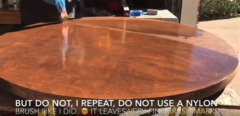 Image result for How to Varnish a Table Top