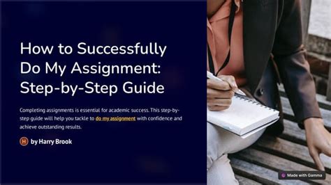 Toradh íomhá ar Assignment Steps