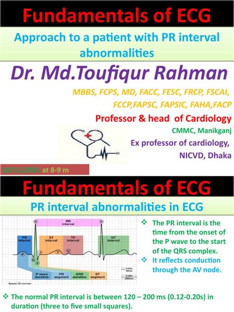 Approach To A Patient With PR Interval Abnormalities | PDF ...