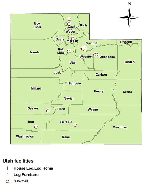 Image result for Utah Sites Map
