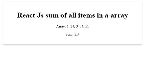 Image result for Sum of Numbers Using Arrays