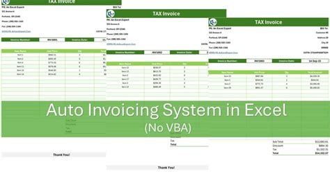 Excel Invoice VBA に対する画像結果