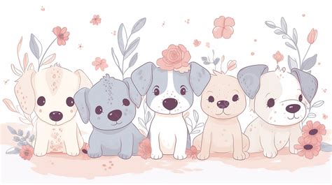 Image result for Cute Cartoon Puppy Wallpaper