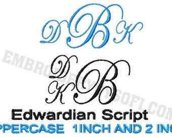 Image result for Edwardian Script Monogram