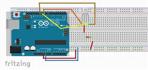 Image result for RGB LED Arduino Fritzing