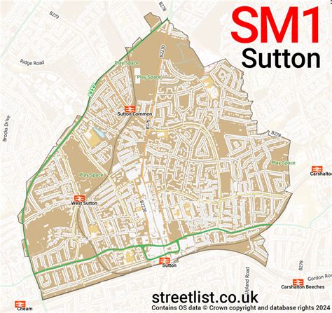 Image result for SM Postcode Map