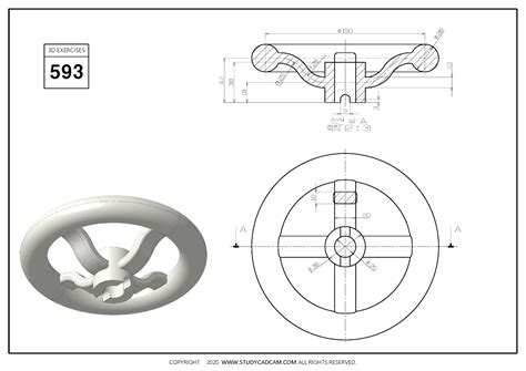 Toradh íomhá ar SolidWorks Design Exercises