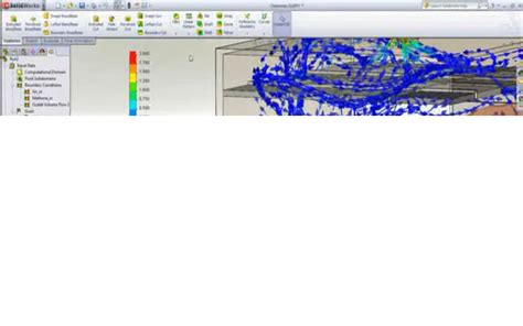 Toradh íomhá ar 3D Flow Simulation