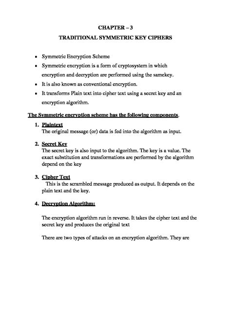 Toradh íomhá ar CAST-128 Algorithm in Cryptography Notes Handwritten Notes