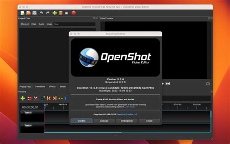 OpenShot Editing に対する画像結果