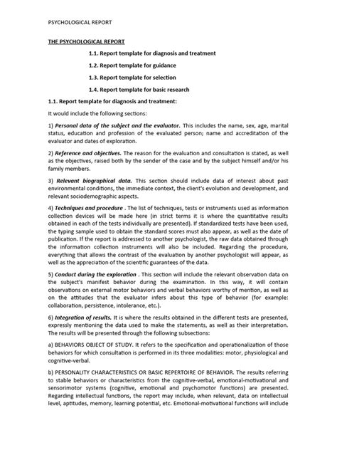 Psychology Formulation Report Example に対する画像結果