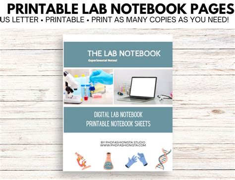 Image result for Lab Notebook Front Page