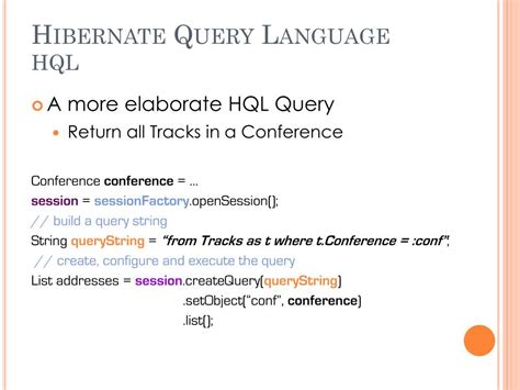 Image result for Sample HQL Query